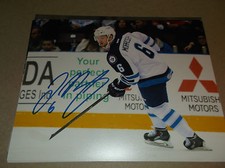 JOSH MORRISSEY SIGNED 8 X 10 MATTE PHOTO (2) WINNIPEG JETS PRINCE ALBERT RAIDERS