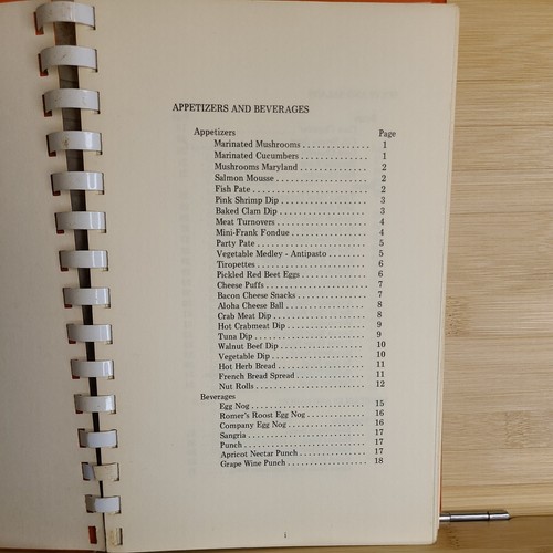 Vintage Huntington NY League of Woman Voters Cookbook with History Tidbits 1974 - Imagen 4 de 6