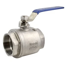 US Stock 2" 2 inch in NPT Thread Full Port Ball Valve Stainless Steel SS 316 oil