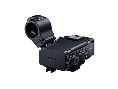 Panasonic DMW-XLR2 LUMIX XLR Mikrofon Adapter Schwarz 32 Bit Float Aufnahme