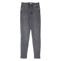 LEVI'S Mile High BIG E Womens Jeans Grey Slim Skinny W26 L30