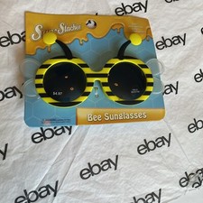 Bee Child UV Sunglasses pool beach Play girl summer yellow black