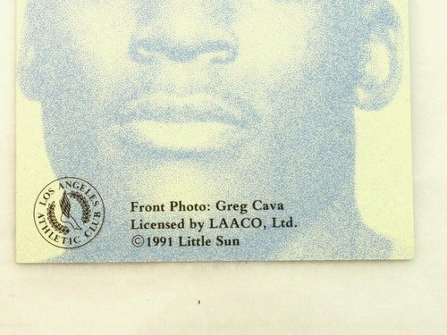 1991 Larry Johnson Little Sun John R. Wooden Award Card near mint - Picture 6 of 7
