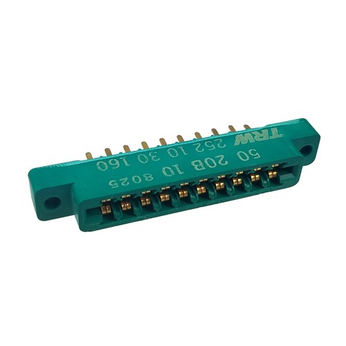 Card Edge Connector 20 Position PC Mount TRW 50 20B 10 2521030160 - Picture 2 of 3