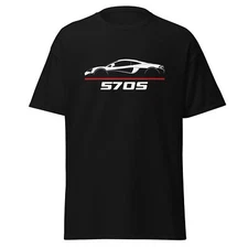 Premium T-Shirt For McLaren 570S 2015-2022 Fans Birthday Gift