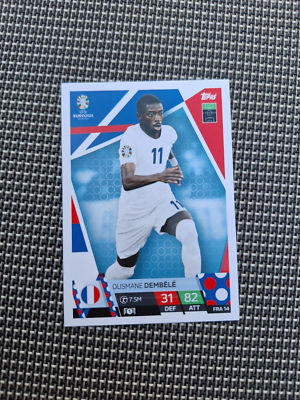 OUSMANE DEMBELE # (DORTMUND / BARCELONA) # FRANCE - TOPPS TRADING