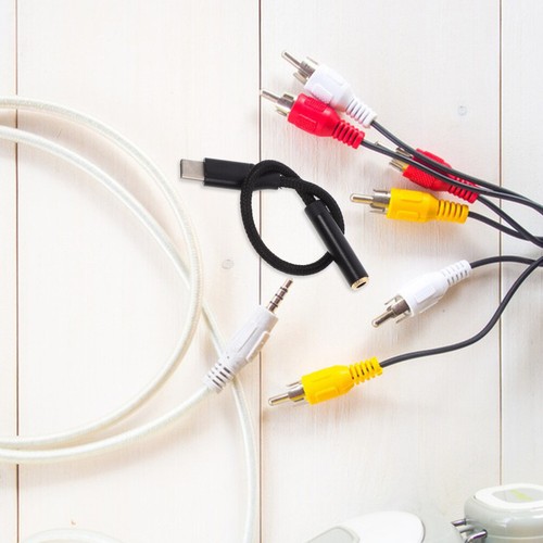 Audio-Adapterkabel Kopfhöreranschlussadapter Headset Klinke-zu-Klinke-Kabel - Bild 8 von 12