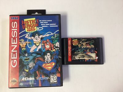 Justiceです Justice League Task Force (Sega Genesis, 1995) for sale