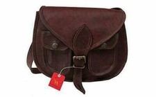 Ladies / Women / Girls Handbag Crossbody Bag Leather all in one Messenger Bag