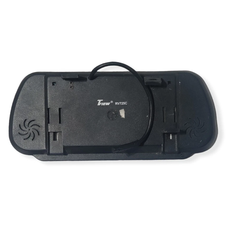 7'' TFT LCD Car Rear View Mirror Screen Parking Monitor Backup Camera. For Parts - Image 2 of 2