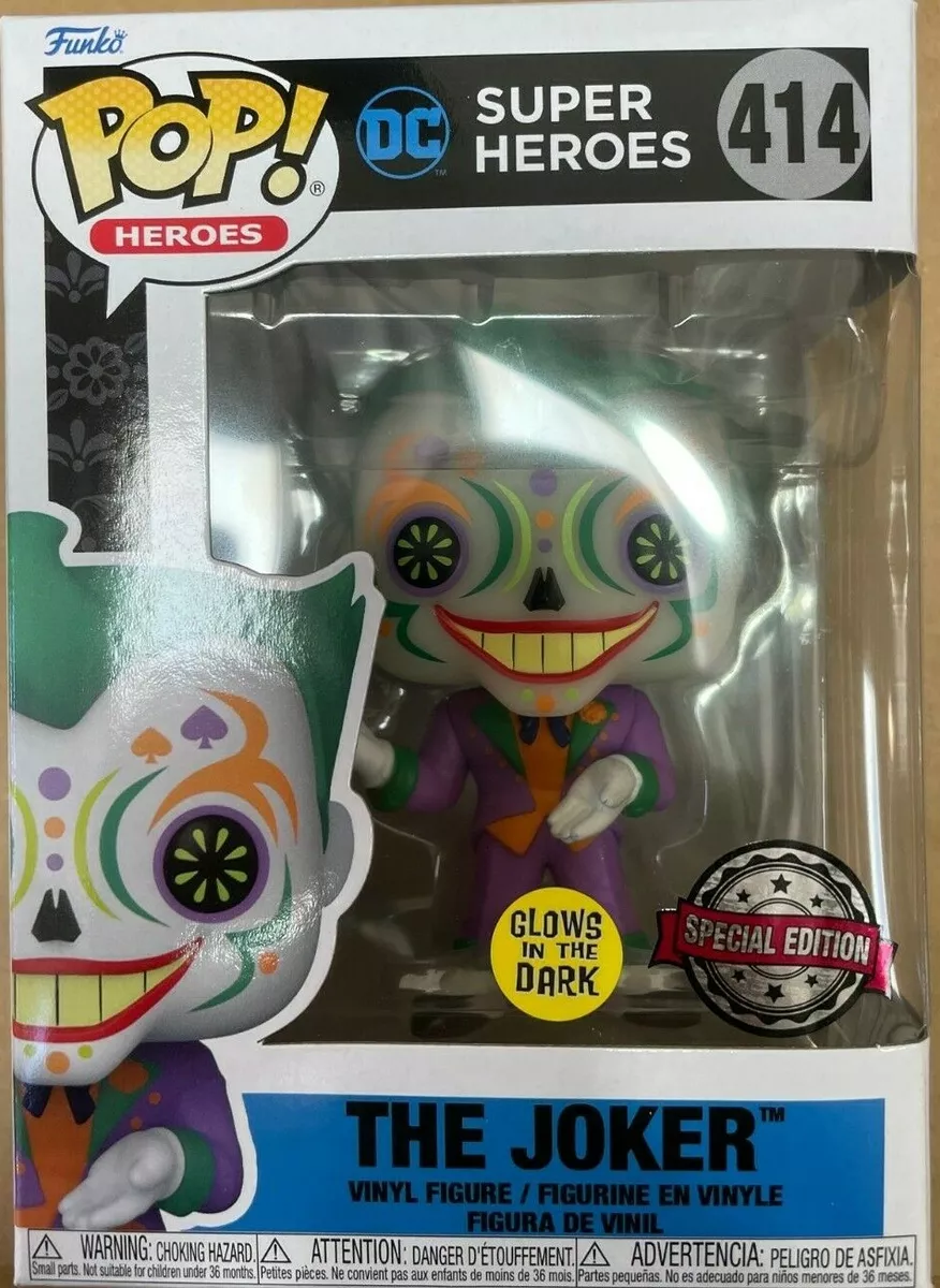 Funko Pop Super Heroes The Joker Glow in the Dark Special Edition