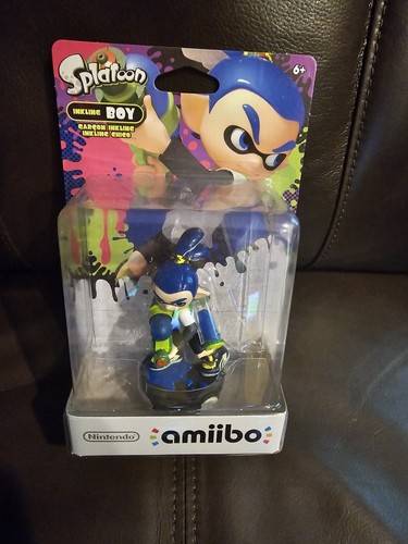 Purple Inkling Boy (Nintendo Amiibo Figures) Splatoon Series