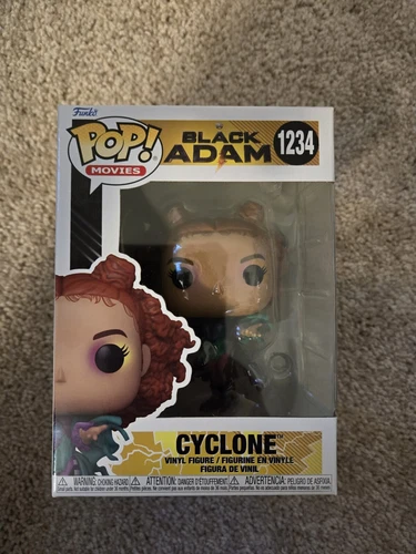 Funko Pop! Black Adam Cyclone #1234 - Box Damage 