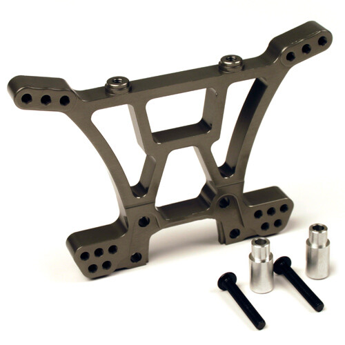 Traxxas Slash 4X4 1:10 Alloy Rear Shock Tower, Grey by Atomik RC - Replaces 6838 - Picture 1 of 1