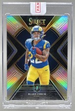Blake Corum 2023 Panini Select #509 Silver Prizm Rookie RC XRC