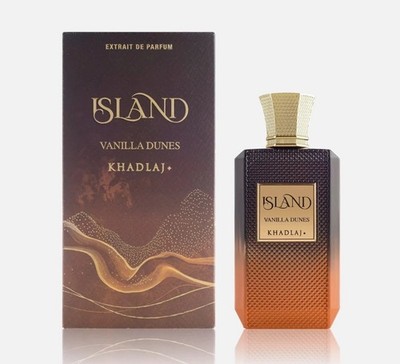 Khadlaj Unisex Island Vanilla Dunes Extrait de Parfum Spray 3.4 oz Fragrances