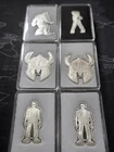 30 Grams .999 Silver - Sasquatch, Viking Helmet, Sexy Lady, Frankenstein SILVER