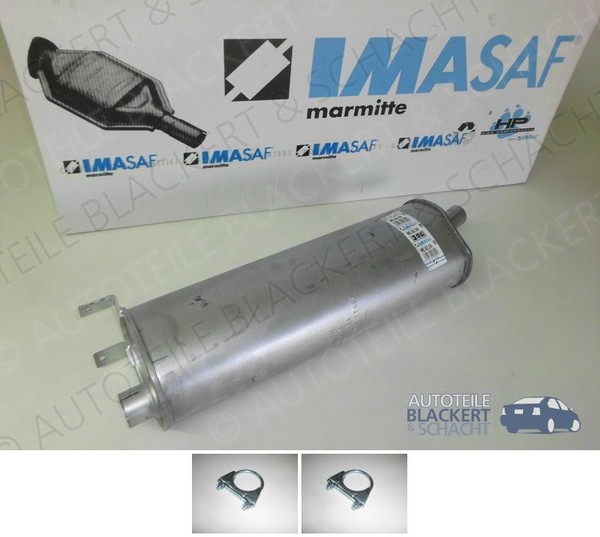 Imasaf Auspuff Mitteltopf für Mercedes G-Klasse 230 + 240 +250 G + GE + GD W460-image