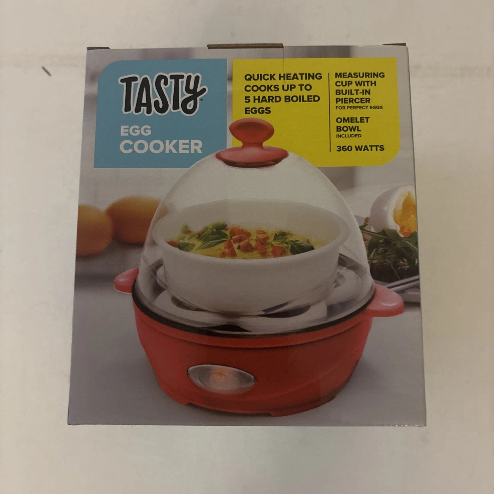 Mini Rapid Egg Cooker, 5-Egg Capacity for Perfect Hard Boiled Eggs or Omelets...
Opens in a new wind