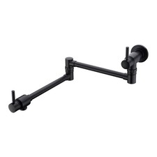 23.4 Pot Filler, Wall Mount Pot Faucet for Kitchen Sink Folding, Coffee Mach...