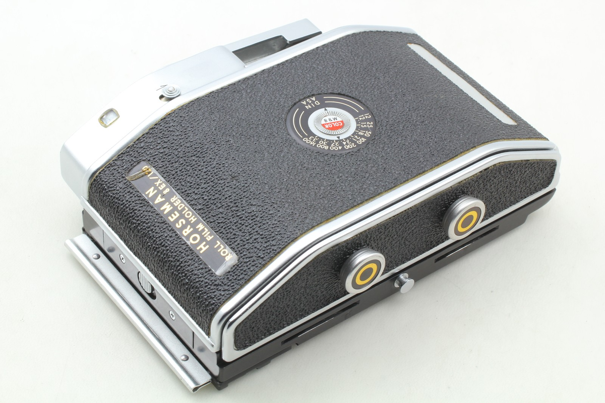 Near MINT+2] HORSEMAN 8EXP 6x9 120 Roll Film Back Holder f/970 980