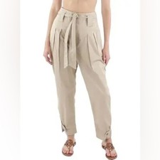 NEW Lauren Ralph Lauren Pleated Khaki Pants Sz 10