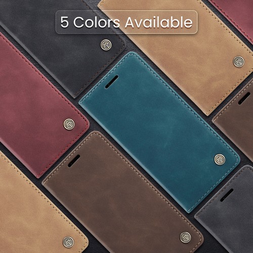 CaseMe-013 For Xiaomi Mi 15T 15T Pro ,Book Style Wallet Leather Case Stand Cover - Picture 21 of 70