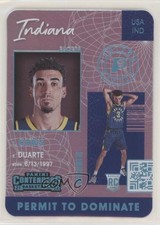 2021-22 Panini Contenders Permit to Dominate Chris Duarte #13 04cw