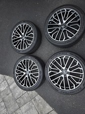 4 21 Inch Audi Rims-wheels Tires Mounted Width-8.5 Stud Diameter-5x112 New