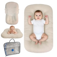 Baby Lounger for Infants Babies 0-24 Months, Bionic Organic Lounger, Soft Cot...