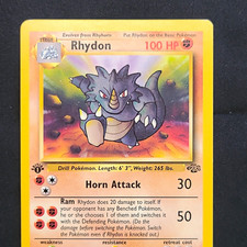 Rhydon 45/64 Jungle Unlimited Uncommon Regular 100 HP English on eBay