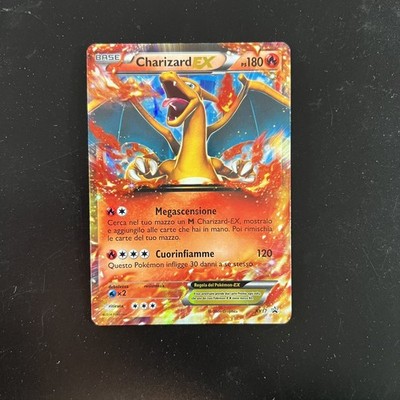Pokemon Karte Charizard EX XY17 XY Black Star Promos ITA Italiano Good GD