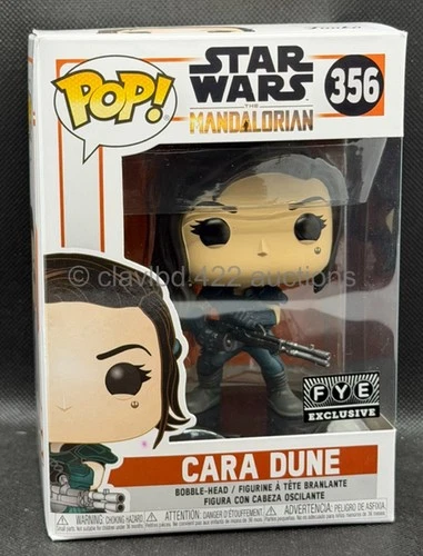 Funko POP!  Star Wars Mandalorian: Cara Dune - FYE Excl 356 vinyl figure Read!