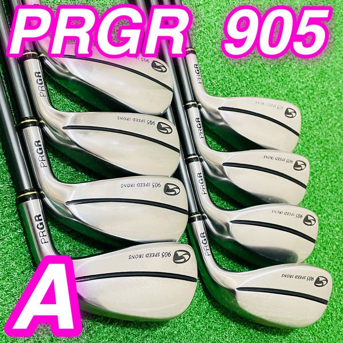 9830 Prgr 905 Speed Irons M-34 Flex A Ladies Right Iron 8Pcs Set