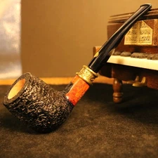 Mastro de Paja  the three gods of Van Gogh, handcrafted heather pipe