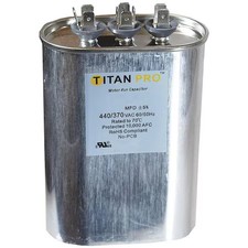 Titan Pro Tocfd4075 Motor Dual Run Cap, 40/7.5 Mfd, 370-440V