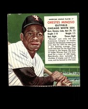 1954 Red Man Set-Break #AL7 Minnie Minoso LOW GRADE *GMCARDS*