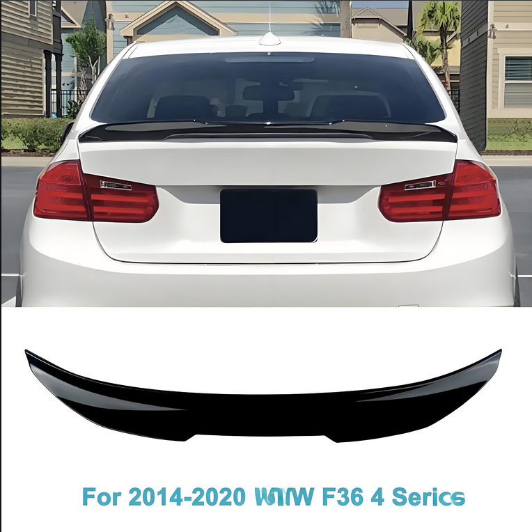 MUTUSAISI Rear Trunk Lip Spoiler - Compatible With 2014-2020 BMW 4 Series Convertible (F33, F83)