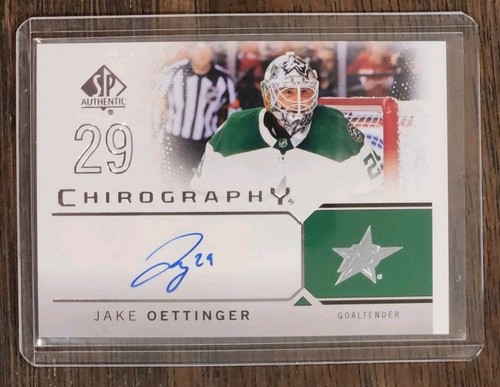 2024-25 SP Authentic Chirography Jake Oettinger