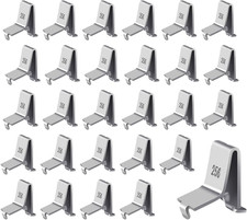 Shelf Clips, Adjustable Supports Clip for 255 Standard Pilaster, Heavy Duty Meta