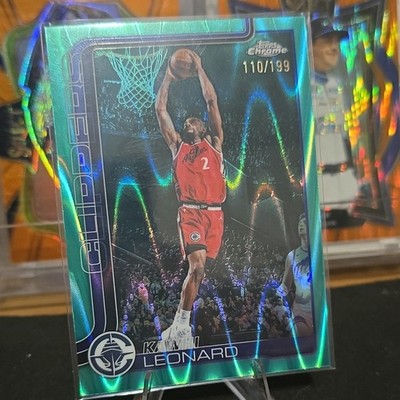 Topps Chrome 2024-25 Kawhi Leonard Serial Numbered #24 110/199 Clippers