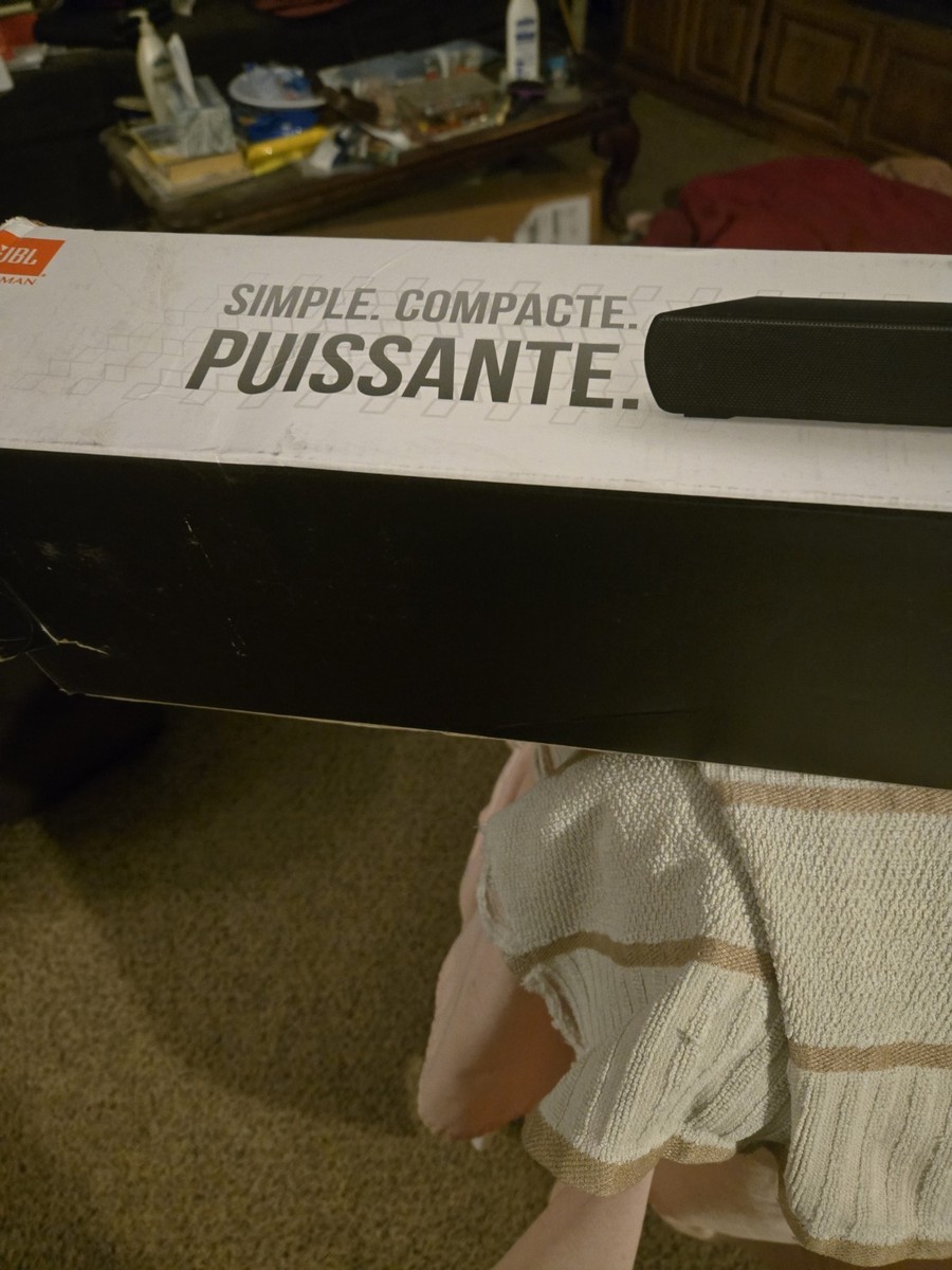 JBL SB120 Bluetooth Soundbar Black 110W for sale online | eBay