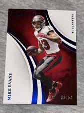 2025 Panini Immaculate Collection Mike Evans #28 Blue Buccaneers /50