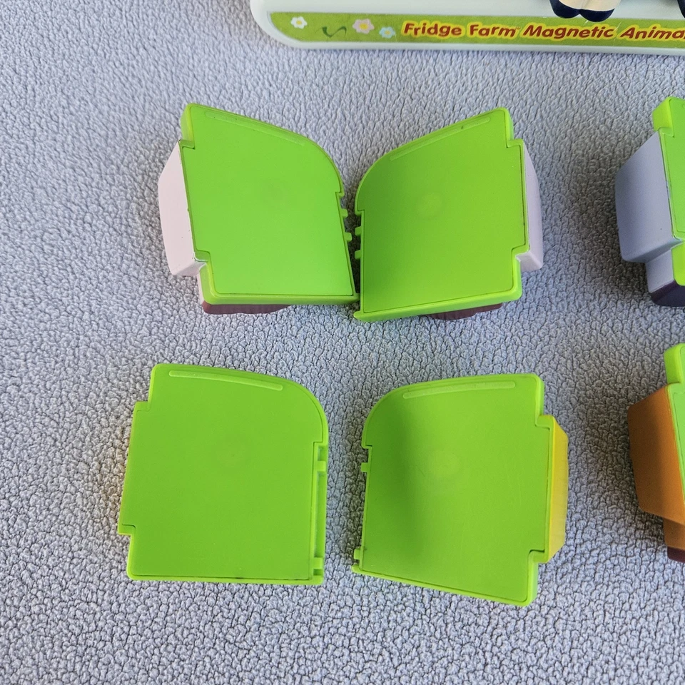 LeapFrog Fridge Farm Magnetic Matching Animal Barn Set COMPLETE Tested Works  - Image 4 of 4