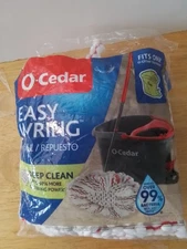 O-Cedar Microfiber Easy Wring Deep Clean Refill for Easywring Spin Mop Open Box