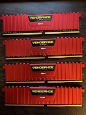 Lot of 4 Corsair Vengeance LPX 32GB 4x8GB 2666MHz DDR4 RAM PC Memory