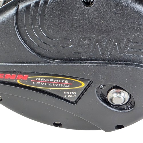 Penn 340 GTI Level Wind Fishing Reel 4 ball bearings 3.25-1, USA made - Picture 9 of 14