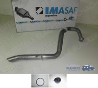 Imasaf Auspuff Endrohr + Anbauteile für Toyota Land Cruiser 3.0 D-4D Kurz 2003-
