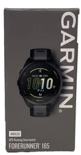 Garmin Forerunner 165, Color: Black/Slate Gray
