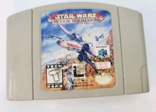 Star Wars Rogue Squadron Nintendo 64 N64 Original Authentic Not For Resale NFR!